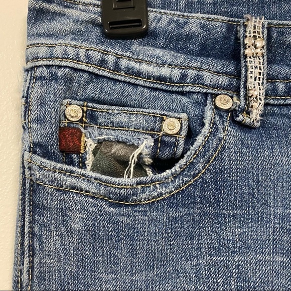 Miss Me Embellished Boot Cut Jeans Size 29 - Picture 4 of 16